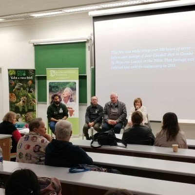 Csimpánzok nyomában Jane Goodallal Pécsett